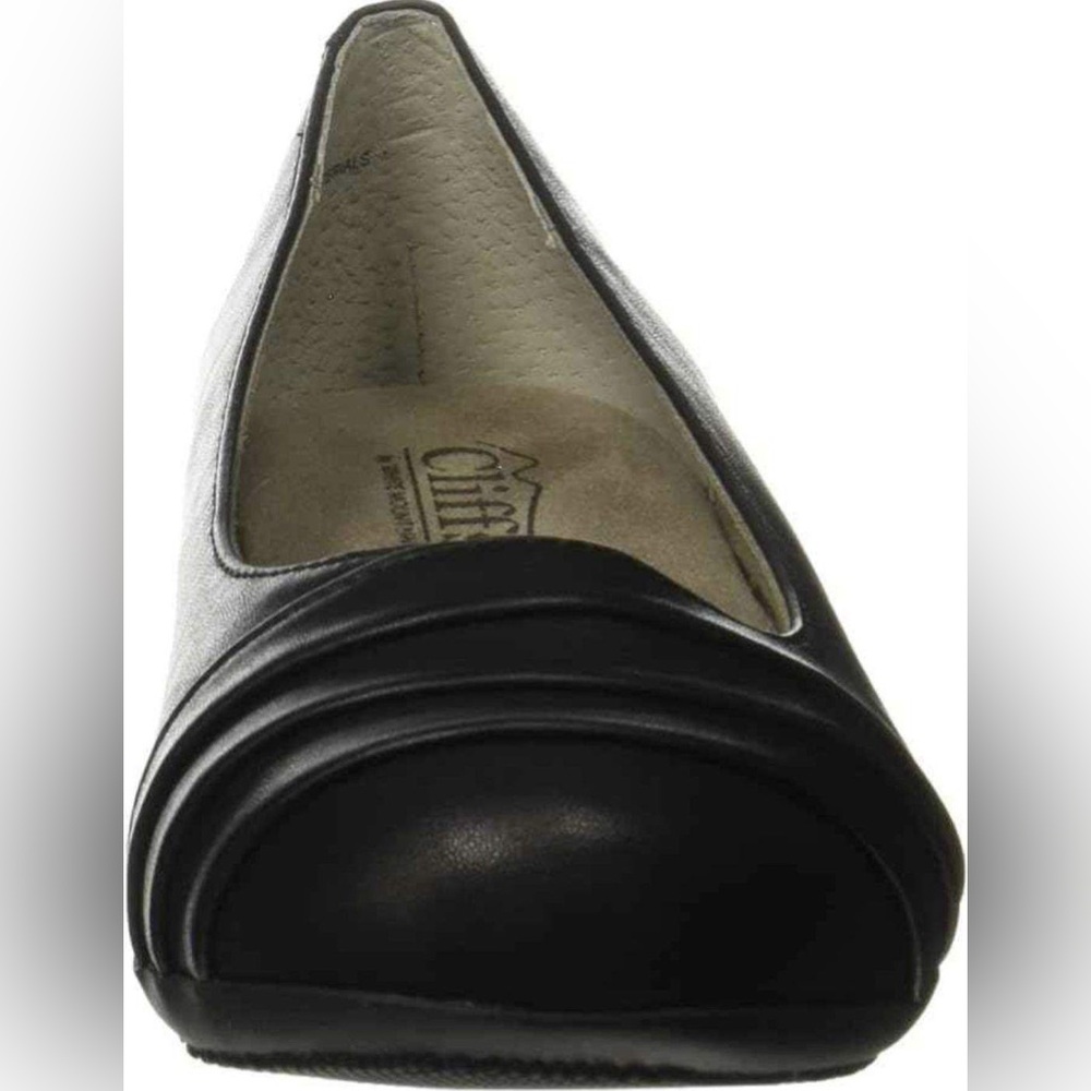 White Mountain Clara Ballet Flats Black